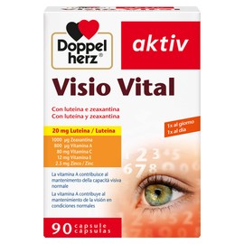 Doppelherz aktiv Visio Vital, Integratore Alimentare Vista, 90 Capsule
