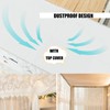 SCMTYWCQ 4 Corner Post Students Dorm Bunk Mosquito Net Bed