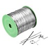 sourcing map 350 Yard Metallic Twist Ties Decorative Ties Cable