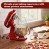 Mixer Attachments for KitchenAid 4.5-5 Qt Tilt-Head Stand Mixer, Dishwasher