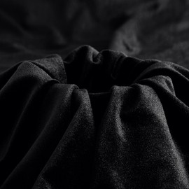 MaiMaiSuan Black Velvet Fabric by The Yard,5 Yards 60" Wide Soft Stretchy Velvet Cloth for Upholstery Sofa Chair Cover,DIY Sewing,Costume,Craft,Curtain