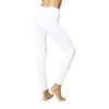 HUE Womens Leggings, White, Medium US