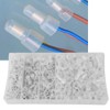 300Pcs 22-16/16-14/12-10 Gauge Close End Cap Crimp Terminals Connectors Kit