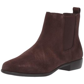 Aerosoles womens Step Dance Ankle Boot, Brown Suede, 7.5 US