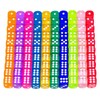 OVBOVA Set of 100 Dice Set, 6-Sided Dice Colourful Set,
