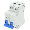 MECCANIXITY 1Pcs Miniature Circuit Breaker 2P 6A AC 110V DZ47-63