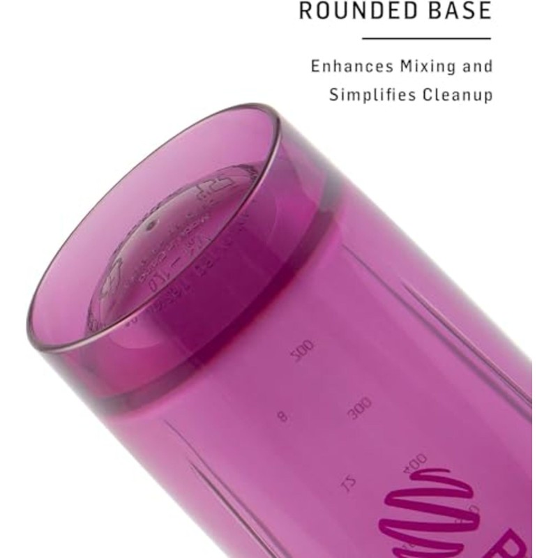 BlenderBottle Sport Shaker Bottle with Wire Whisk, 24-Ounce, Purple –
