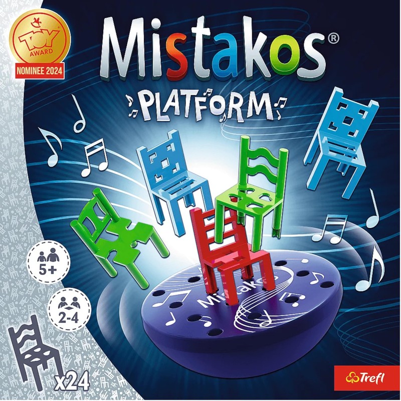 Trefl - Mistakos Platform - Skill Game, Moving Platform, Sound