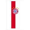 FC Bayern Hoisting Flag XL Flag Logo 150 x 400 cm with 5 Plastic Carabiner Hooks for Flagmas