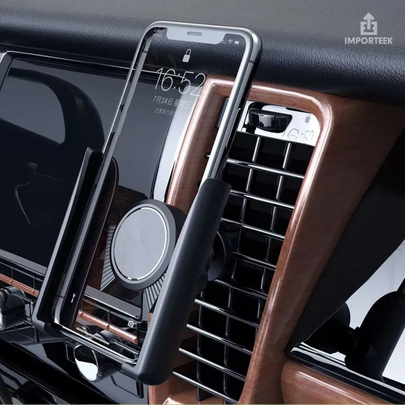 Importeek Soporte Base Celular Carro Auto Ventilacion Rejilla Aire 360