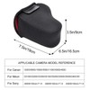 Neoprene Soft Plush Camera Lens Case for Nikon Canon Sony
