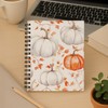 bitCNY Fall Pumpkin Notebook 5.5x8.3 Inches – Autumn Journal with