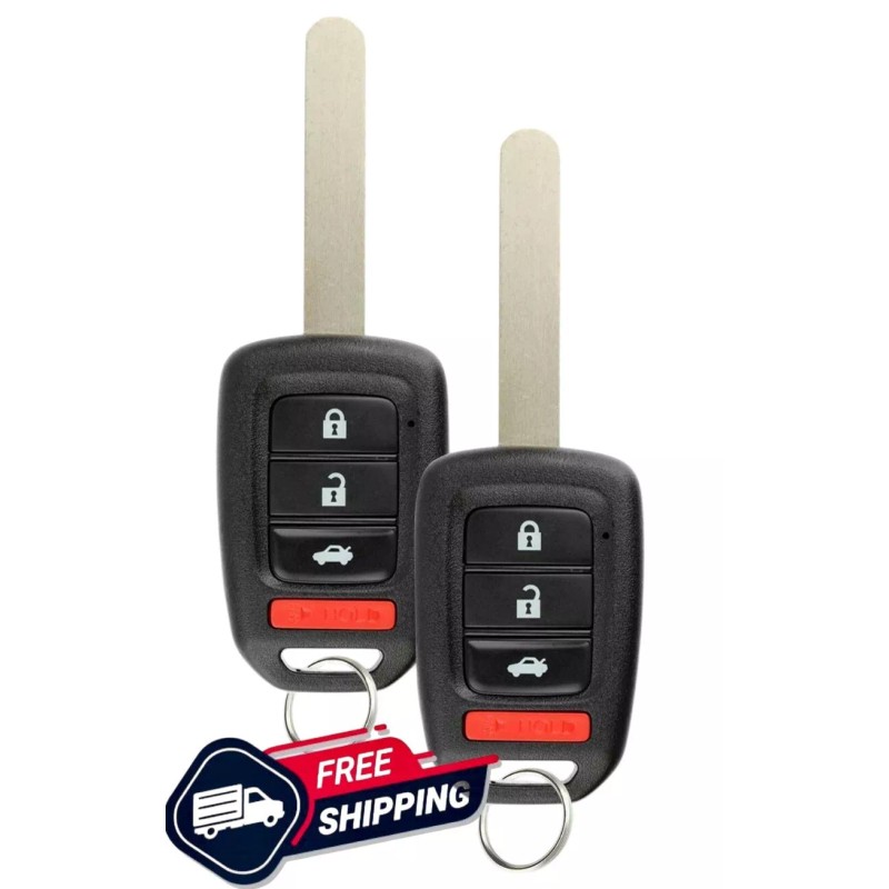2Extreme 2 Key Honda Accord LSX ,LX Sport 2013-2015 MLBHLIK6-1T