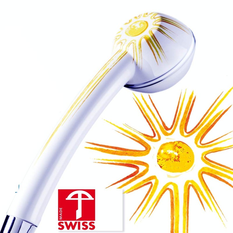 Shower Head with Hose, 175 cm, Extra Strong, Anti-Limescale Premium