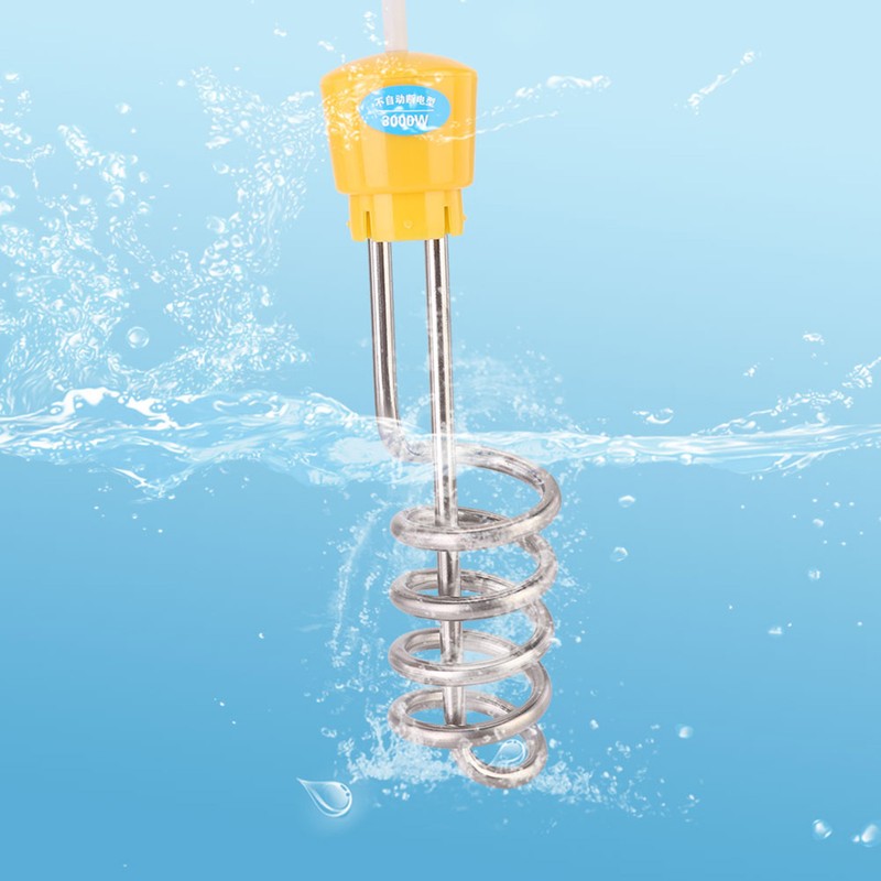 3000W Portable Water Heater Immersion Spiral Tube Water Heating Electric