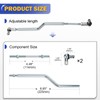3932317 Throttle Linkage Kit Accelerator Linkage Rod Assembly Kit for