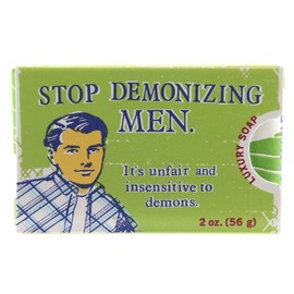 BlueQ Stop Demonizing Men Luxury Soap
