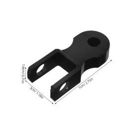 NOLITOY 2pcs Motorcycle Extender Riser Pad for Rear Shock Height Boost Durable Compatible with Motorcycles Electric Bikes and Dirt Bikes Ground and Comfort