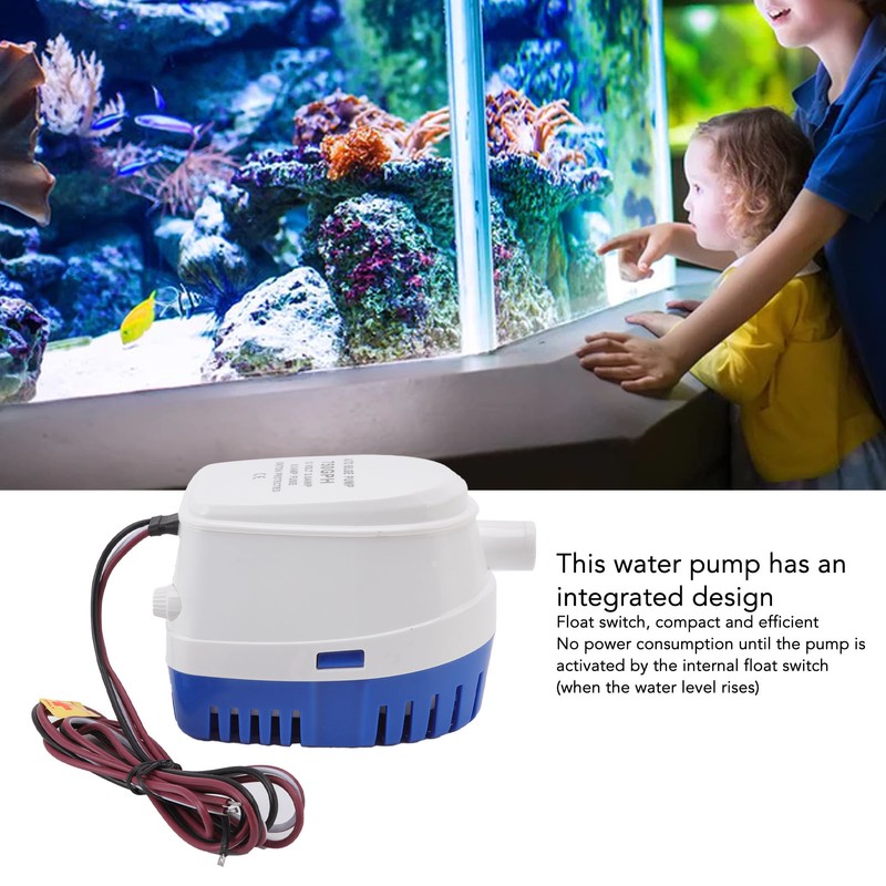 Auto Bilge Pump Impact Resistance Mini Multifunctional DC Submersible Pump