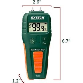 Extech MO55 – Combination Pin/Pinless Moisture Meter
