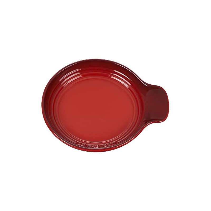 Le Creuset Signature Stoneware Spoon Rest, 6 Inches, Cerise