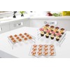4-Tier Cooling Rack Set, P&P CHEF Stainless Steel Stackable Baking