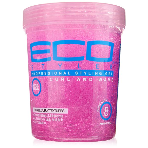 ECOCO Eco Style Gel, Pink, 32 Ounce