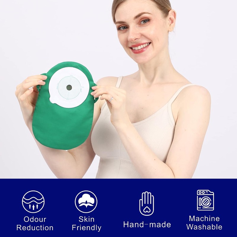 LEAD MODUDU Ostomy Bag Cover and Ostomy Pouch Colostomy Bag