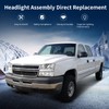 AUTOSAVER88 Headlight Assembly Compatible with 2003 2004 2005 2006 Chevy