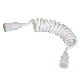 2 m Shower Hose Spiral Flexible Shower Hose (2 m Spiral)