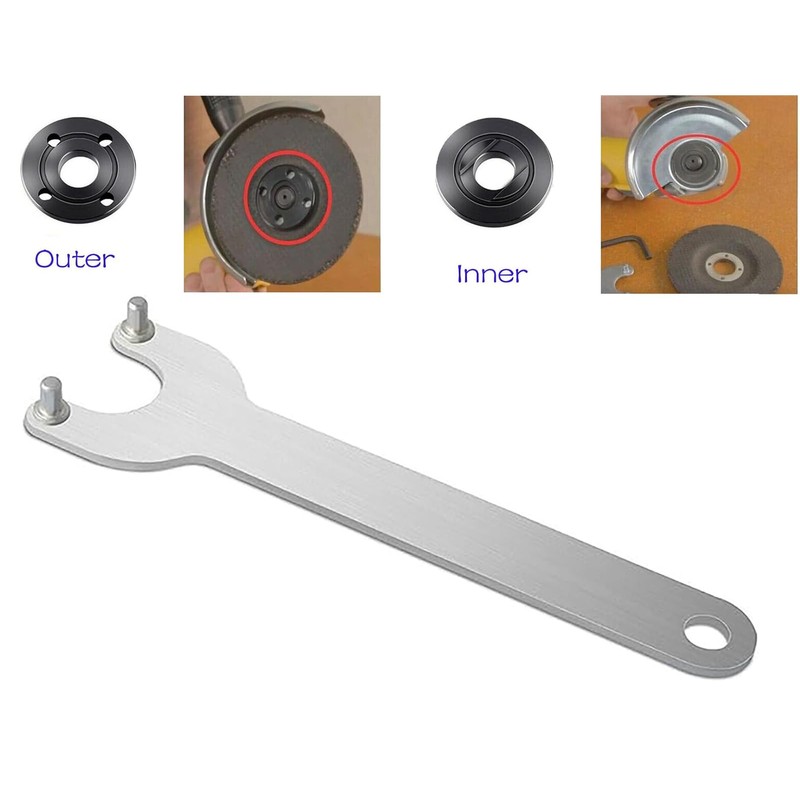 Generic Angle Grinder 193465-4 224399-1 224568-4 Wrench Spanner Metal Lock