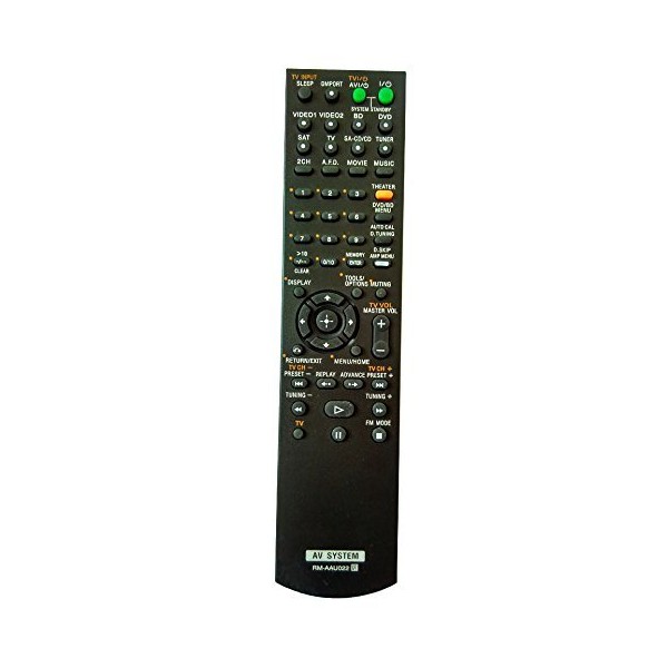 Universal Remote for Sony Home Theater Audio HTSS2300 STR-KS2300 HTCT100