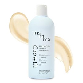 MARAMA | Growth Shampoo Manzanilla 500 ml - Para Todo Tipo de Cabello | Sin Sulfatos y Parabenos | Shampoo Anticaída que Nutre el Cuero Cabelludo | Fo