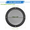 VekAuto 1 Pcs Speaker Grills Cover, 5 inch Universal for