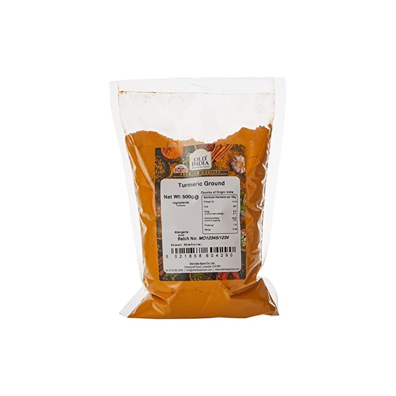 Old India Turmeric Ground 500g