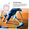 Kisangel 2pcs Replacement Walker Wheels No Noise Caster Wheels with