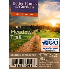 Better Homes & Gardens Scented Wax Cubes (Sunlit Meadow Trail, 2.5 Oz)