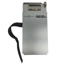 Posse Box | Ticket Tender - TTS43-CA | Compact Storage Cite Book | Rapid Cite Handling | with Driver License Holder and Heavy Duty Strap