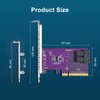 10Gtek® PCIe 3.0 X8 to SFF-8643 Adapter for U.2 SSD,