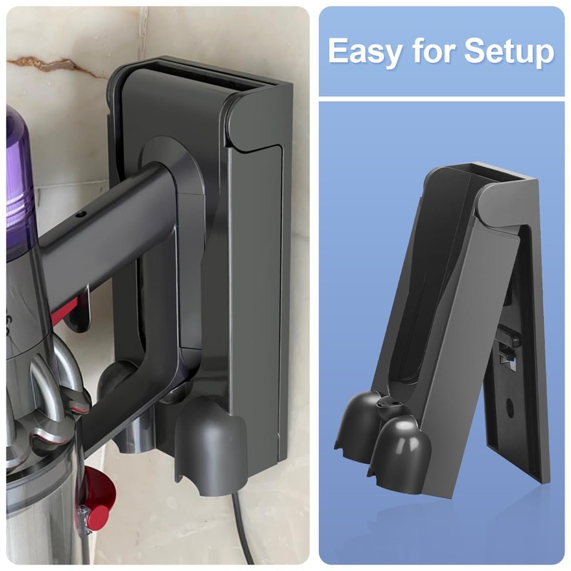 FUNTECK Wall Mounted Docking Station for Dyson V11 V15 Vacuum