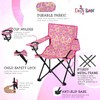 Emily Rose Kids Folding Chair | Beach Chair with Safety