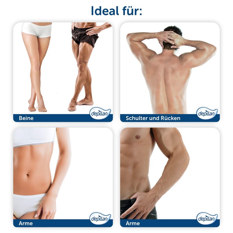 Waxing Strips Depilan Cold Wax Strips Body Waxing Pack of