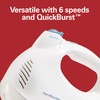 Hamilton Beach Power Deluxe 6-Speed Electric Hand Mixer with Snap-On