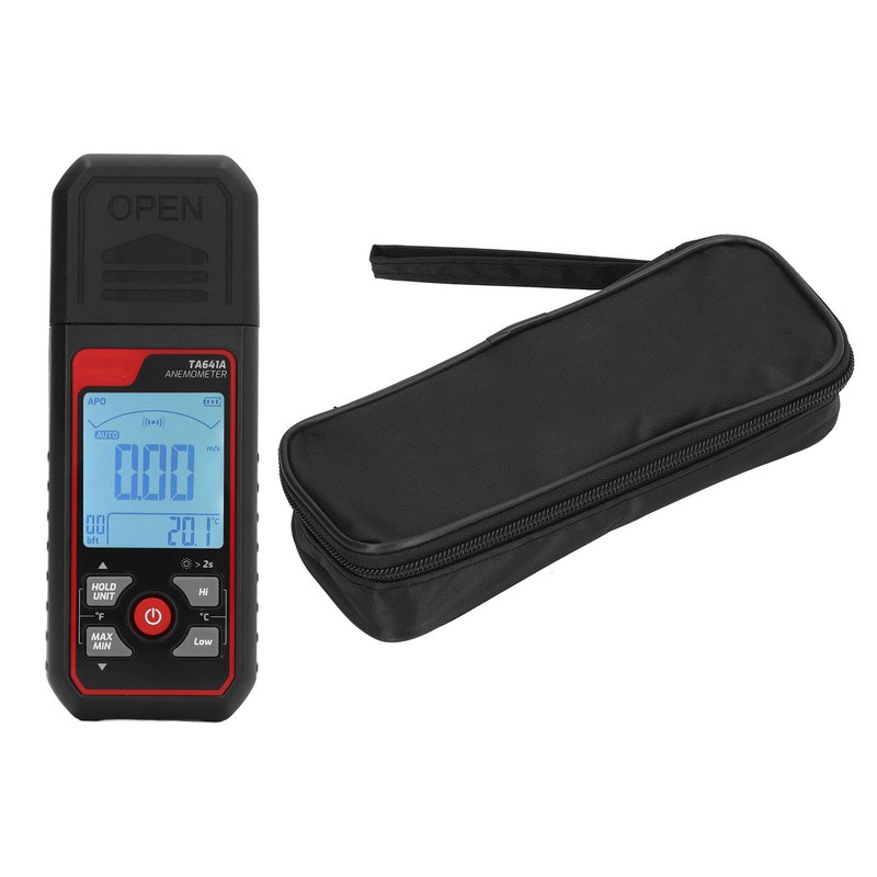 8 Blades Digital Anemometer High Accuracy Handheld Wind Speed Meter
