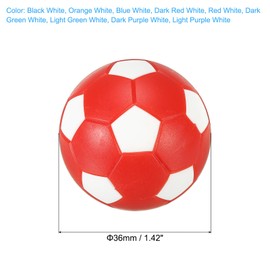 PATIKIL Foosball Table Balls 36mm, 9Pcs Table Soccer Game Replacement for Home Room Foosball Tabletop Game Multicolor