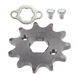 QUARKZMAN 520 Style 11T Teeth 20mm Inner Diameter Motor Front Wheel Sprocket Set for Motorcycles