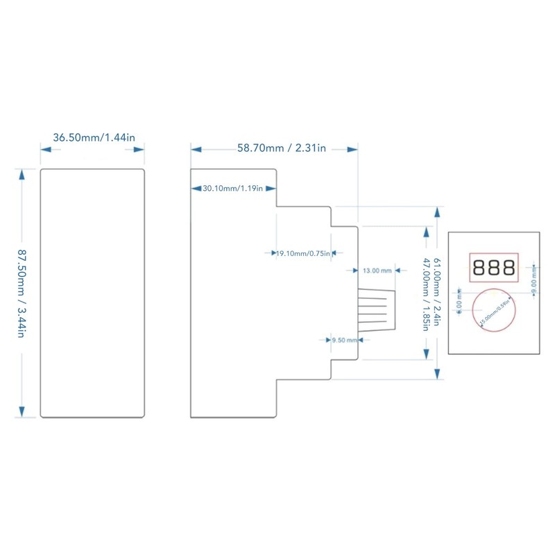 Current Signal Generator, Digital Display of Current Signal Generator 4‑20ma