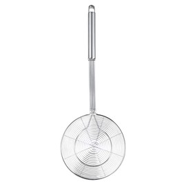 Spider Strainer Skimmer, Swify Stainless Steel Asian Strainer Ladle Frying Spoon with Handle for Kitchen Deep Fryer, Pasta, Spaghetti, Noodle, 5.5 Inch