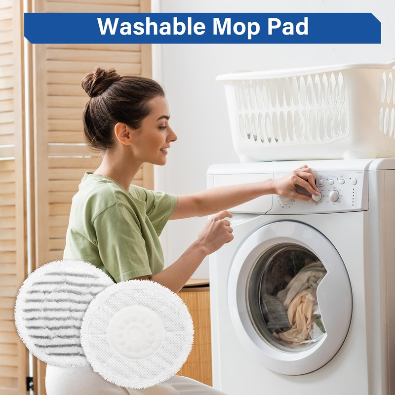 APRIL-FLOWER S8201 Steam Mop Pads Replacement for Shark S8201 S8001