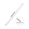 sourcing map 1.5mm x 250mm 304 Stainless Steel Solid Round
